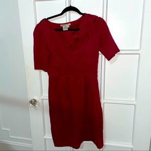Maroon Maggy London Bow Dress
